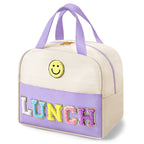 Bento bag, embroidered lunch bag, student lunch box handbag, fresh-keeping large-capacity thickened ice bag - SJB-DIAMOND ELITES