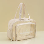 Waterproof beach bag, wet and dry separation fitness bag, toiletry bag, storage goggles, swimsuit swimming bag, Transparent Cosmetic Bag, - SJB-DIAMOND ELITES