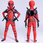 Deadpool tights kids costumes cosplay halloween Deadpool dance clothes anime costumes men - SJB-DIAMOND ELITES