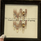 1033- Handmade press on nails fake nails removable