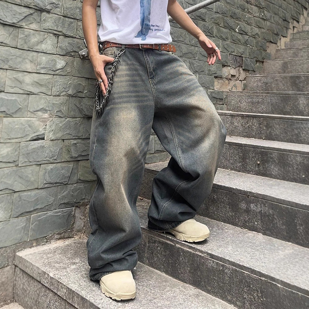 Fashion Personality Vintage Jeans For Men Lootquake LLC