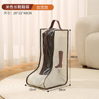 shoe storage bag, multi-functional tote transparent shoe bag, dust-proof and moisture-proof shoe bag, long boots and short boots protective bag. - SJB-DIAMOND ELITES