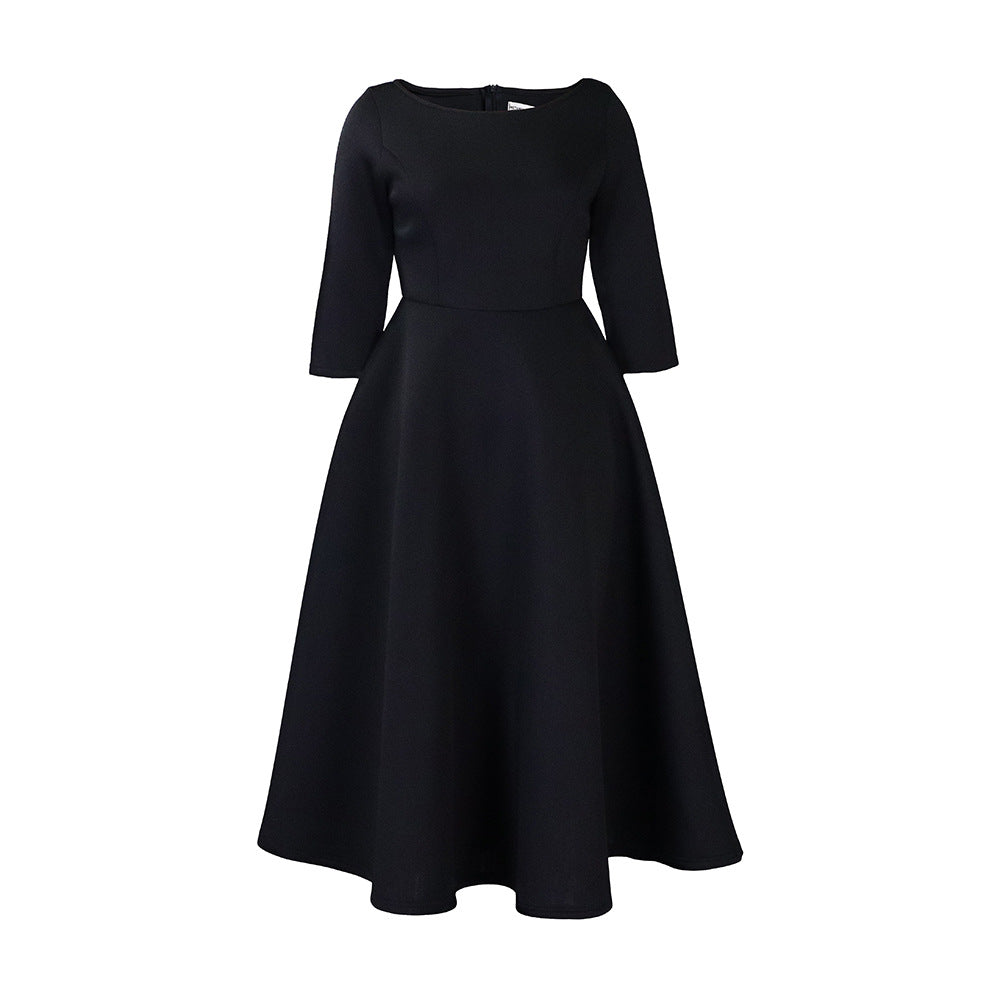 Fashion Women's Wear Large Swing Dress Pi-Mart