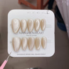 1027- Handmade press on nails fake nails removable