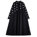 New Loose Plus Size Lace Printed Mid-length Artistic Retro Dress Lootquake LLC