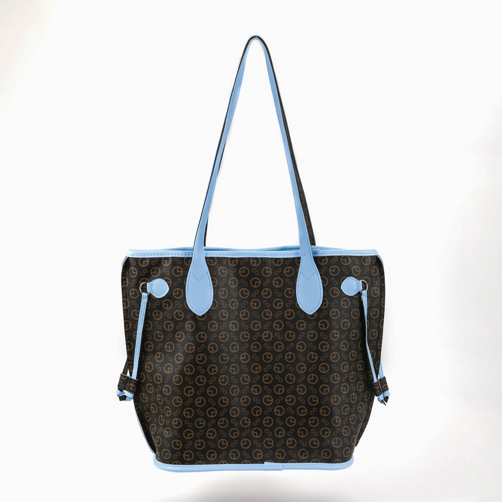 Ladies printed shoulder bag, versatile large capacity casual tote bag, big shoulder hobo bag - SJB-DIAMOND ELITES