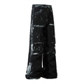 Men's American-style Retro Heavy-duty Painted Multi-pocket Jeans Lootquake LLC