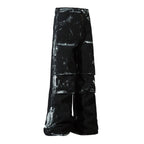 Men's American-style Retro Heavy-duty Painted Multi-pocket Jeans Lootquake LLC