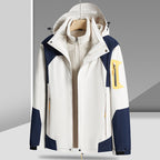 Three-in-one Removable Liner With Velvet Thickening Windproof Waterproof Jacket Pi-Mart