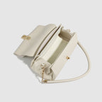 Small shoulder bag for women, fashionable glacier white underarm bag, versatile commuter Crossbody bag for women small