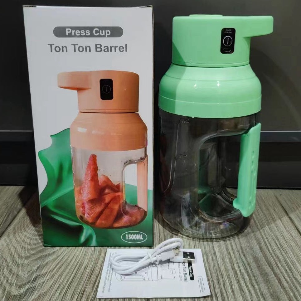 New Arrival Summer Electric Juicer Portable Large Capacity 1500ml Juice USB Rechargeable Electric Portable Blender Kitchen Gadgets Pi-Mart