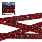 Halloween Warning Strip Tape - Plastic Isolation Decoration Tape for Horror Atmosphere - SJB-DIAMOND ELITES