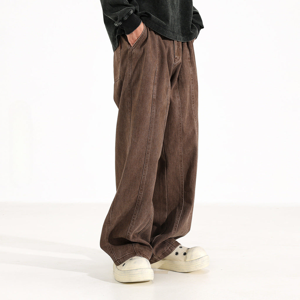 Maillard American Retro Drooping Straight Jeans Lootquake LLC