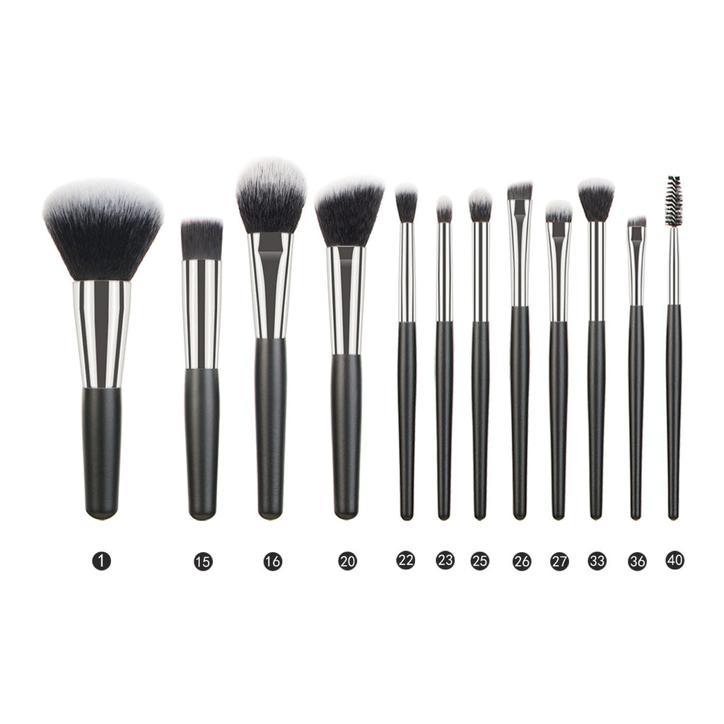 Animal Hair Makeup Brush Full Set Pi-Mart