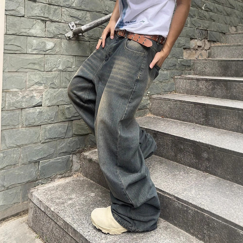 Fashion Personality Vintage Jeans For Men Lootquake LLC