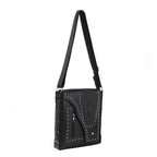 Rivet shoulder bag male, steampunk locomotive messenger bag female, large capacity storage bag, bohemian crossbody bag - SJB-DIAMOND ELITES