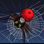 PVC inflatable spider LED luminous inflatable spider Halloween luminous inflatable decorative ornament - SJB-DIAMOND ELITES