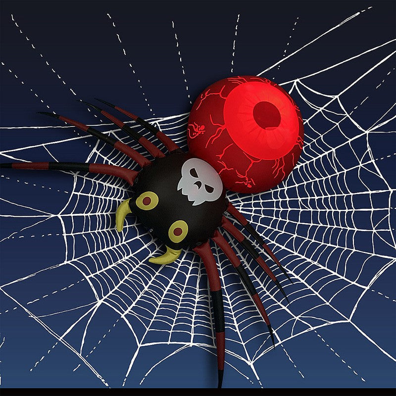 PVC inflatable spider LED luminous inflatable spider Halloween luminous inflatable decorative ornament - SJB-DIAMOND ELITES