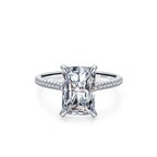 S925 Sterling Silver Simulation Diamond Ring Pi-Mart