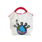 Leisure bag women's summer light cloth bag, large capacity shoulder tote bag, class commuter shoulder bag - SJB-DIAMOND ELITES