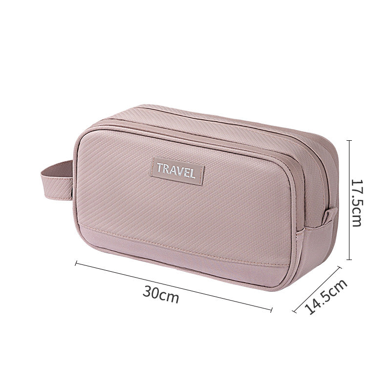 Cosmetic bag, business trip toiletries storage bag, three-layer dry and wet separation men's toilet bag, makeup bag organizer,Makeup bag with compartments, - SJB-DIAMOND ELITES
