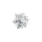 Spinning Ring Temperament Rotatable Snowflake Pi-Mart