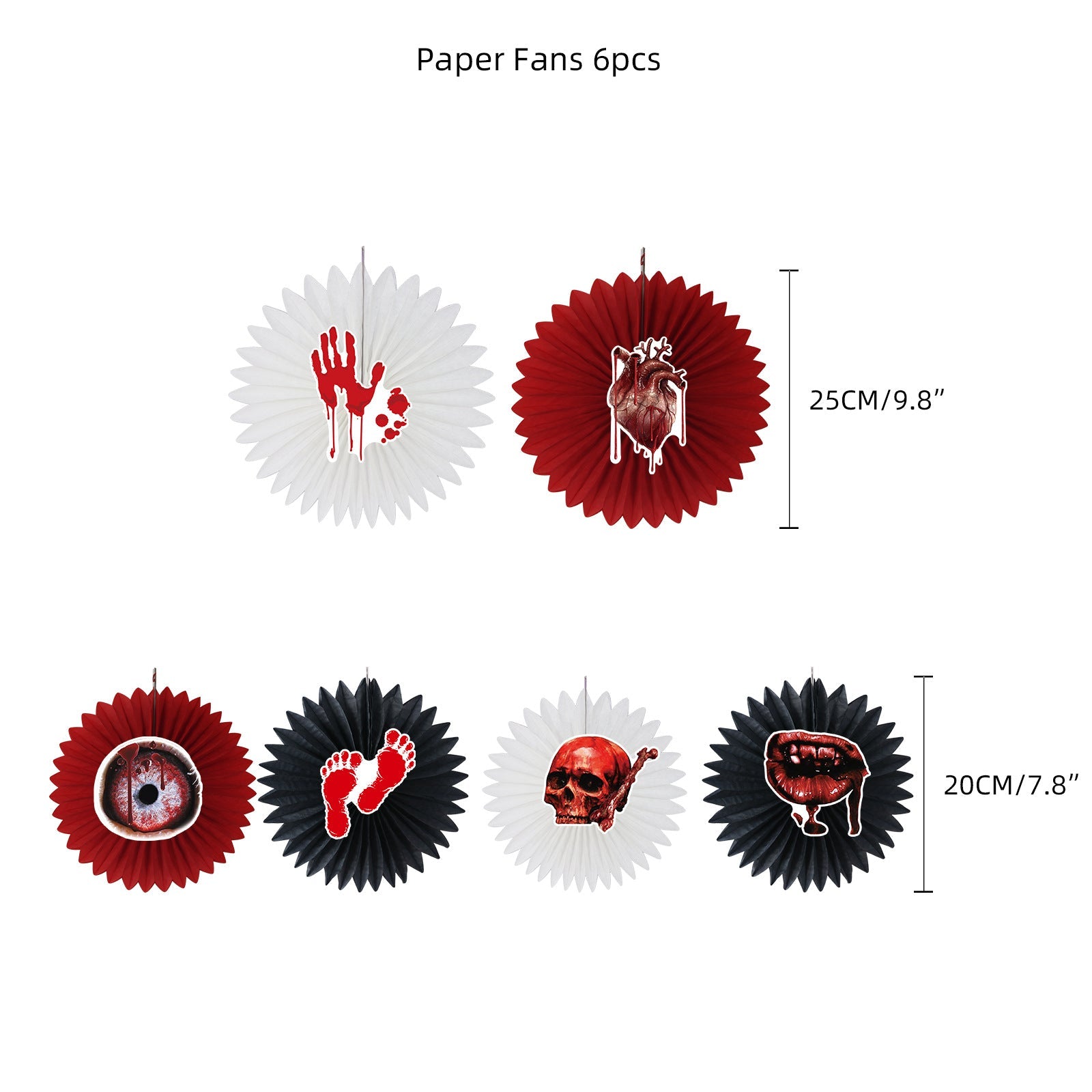 Halloween horror-themed haunted house holiday party decoration set flag background cloth card balloon honeycomb ornament - SJB-DIAMOND ELITES
