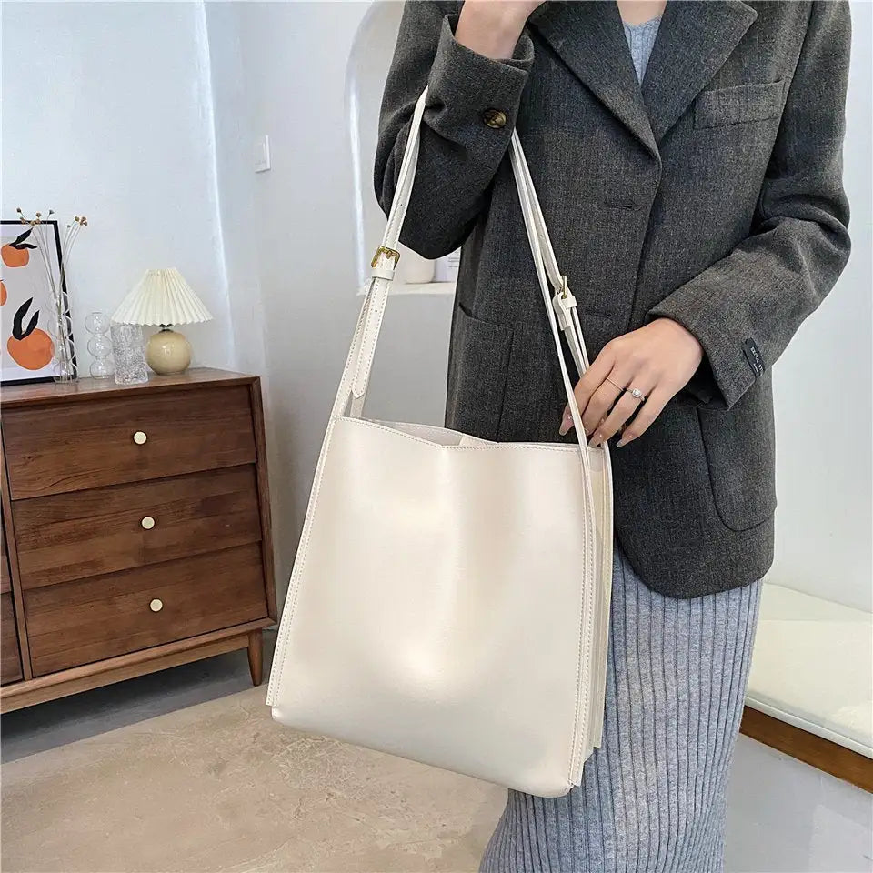 Olives Vegan Leather Tote Pi-Mart
