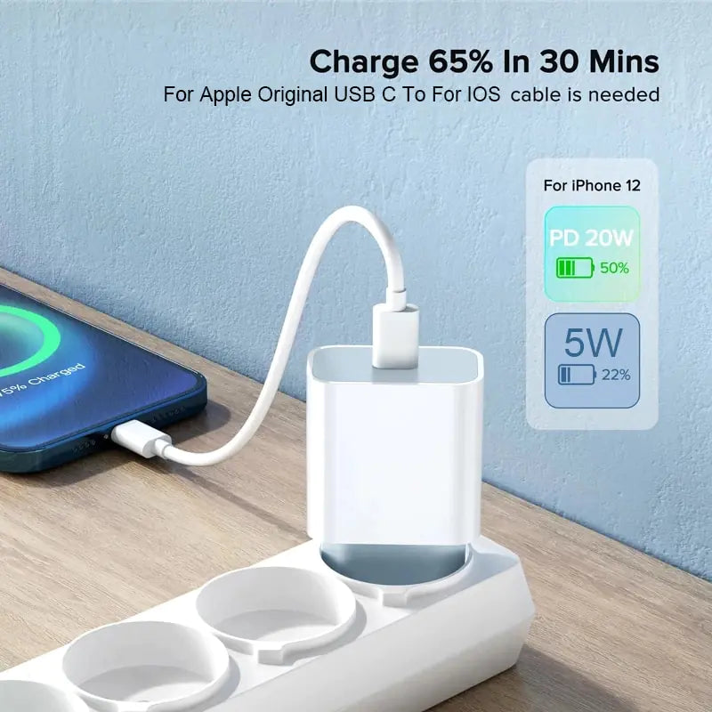 20W Fast Charger For iPhone Pi-Mart