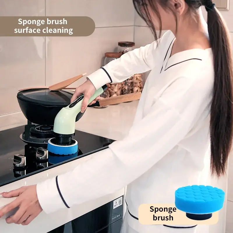 Spin Scrub Cleaning Pi-Mart