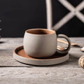 Coffee Mug with Saucer Ceramic Pi-Mart