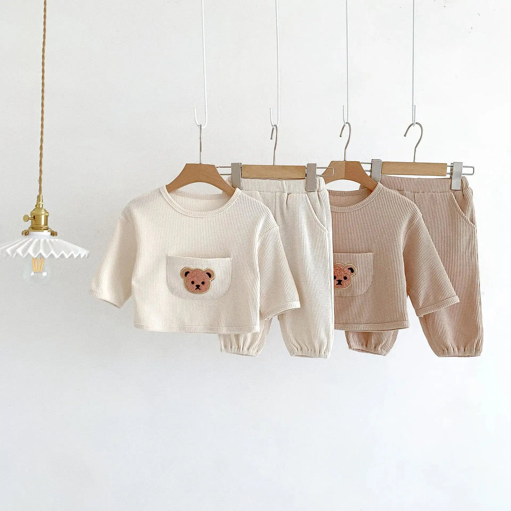 Bear Waffle Toddler Set Pi-Mart