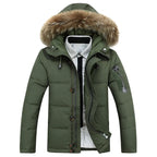 Short Solid Color Thick Down Jacket Pi-Mart