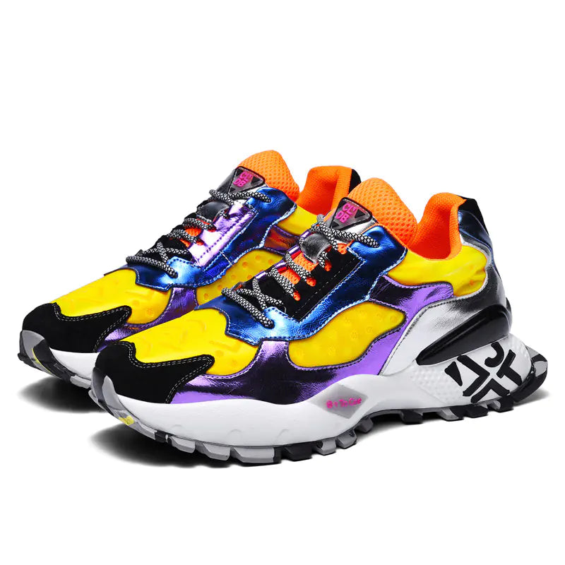 Autumn New Trendy Colorful Dad Sneakers for Men Pi-Mart