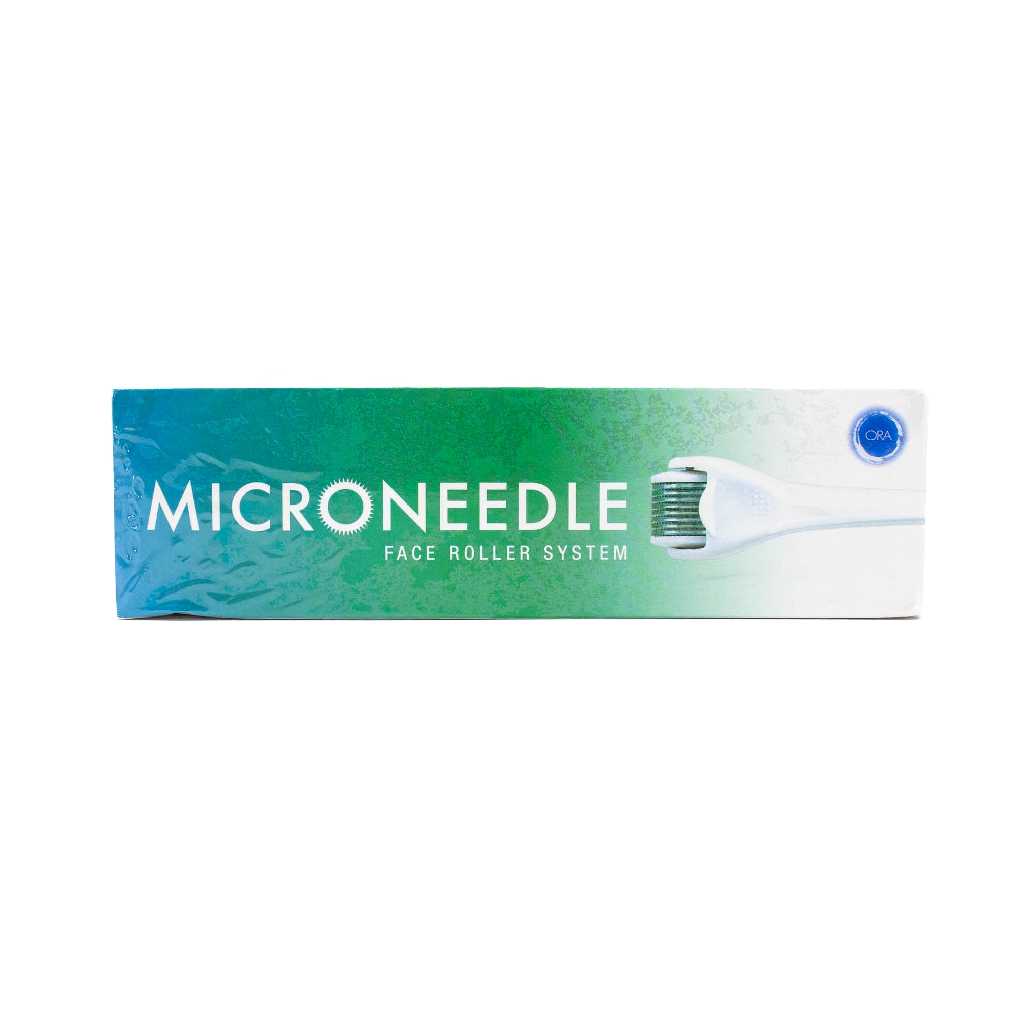 ORA Beauty Microneedle Face Roller System AQUA/WHITE - Imperfect Box This is Beauty US