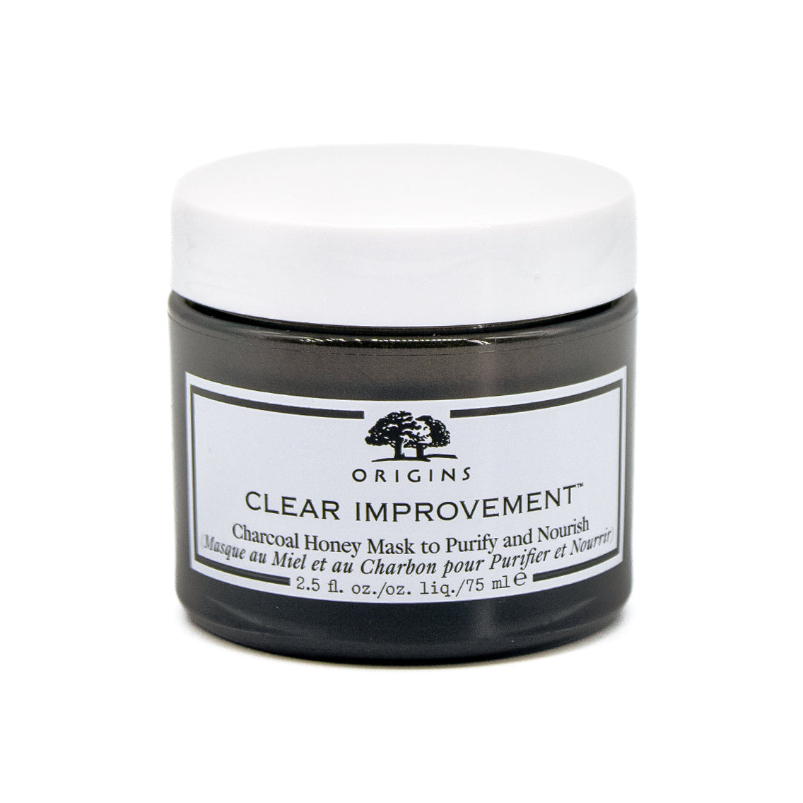 ORIGINS Clear Improvement Charcoal Honey Mask To Purify & Nourish 2.5oz - Missing Box This is Beauty US
