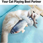Cats USB Charger Interactive Toy Fish Pi-Mart
