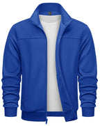 TACVASEN Mens Windbreaker Jackets Track Jacket Men Athletic Performance Jacket Lightweight Hiking Jacket Casual Active Jacket for Men