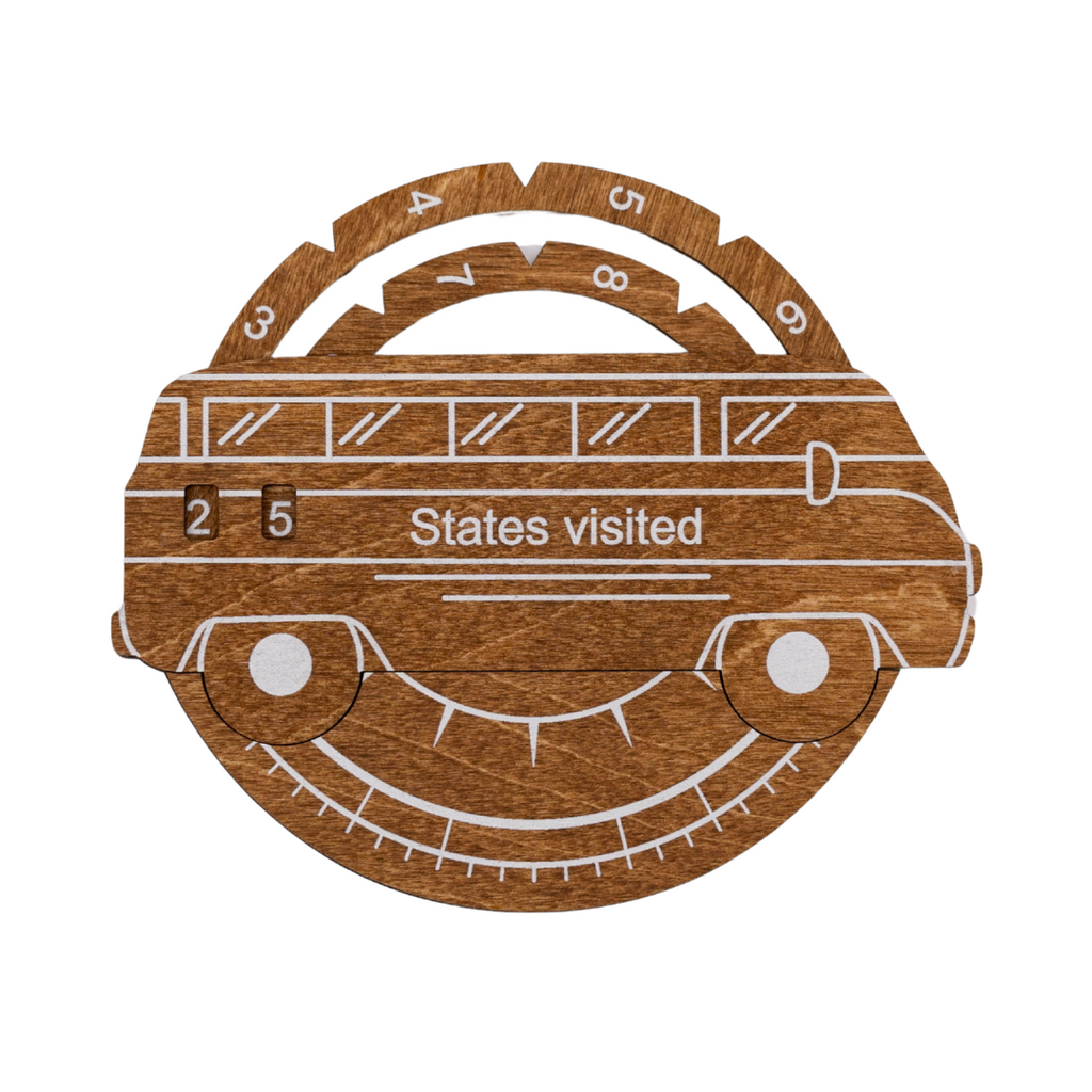 Travel Tracker 3D Wooden USA Map – Oak - SJB-DIAMOND ELITES