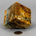 Ocean Jasper Crystal Cube w/t Cut Corner Crystal Destiny