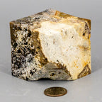 Ocean Jasper Cut Corner Cube Crystal Destiny