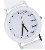Trendy Korean Style Couple Watches for Students