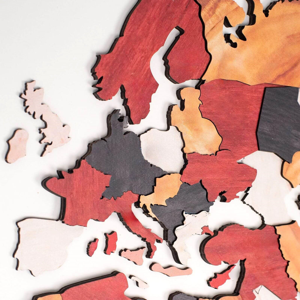 3D Wooden World Map Onyx - SJB-DIAMOND ELITES