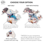 World Photo Map Pastel - SJB-DIAMOND ELITES