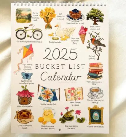 2025 Wish List Calendar Pi-Mart