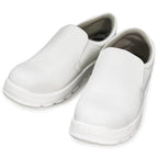 Cleanroom Shoes with Steel Toe Anti-Static Safety Shoes，Men‘s Shoes(7) White Pi-Mart