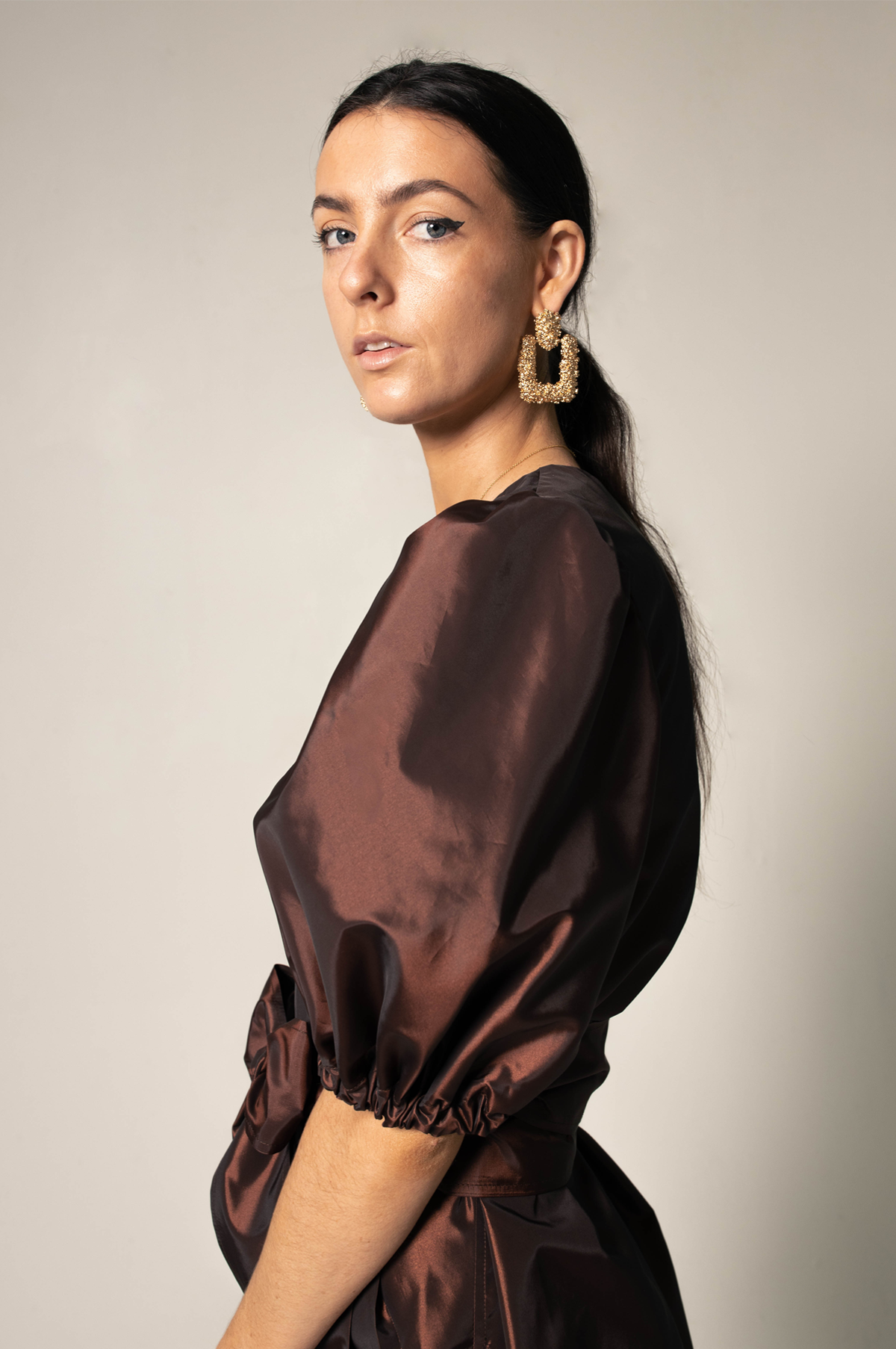 Power Bordeaux Red Wrap Dress Purplish Diva