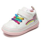 TARANIS Toddler Shoes Boys Girls Sneakers Kids Walking Shoes Canvas Strap Shoes Pink19 Pi-Mart