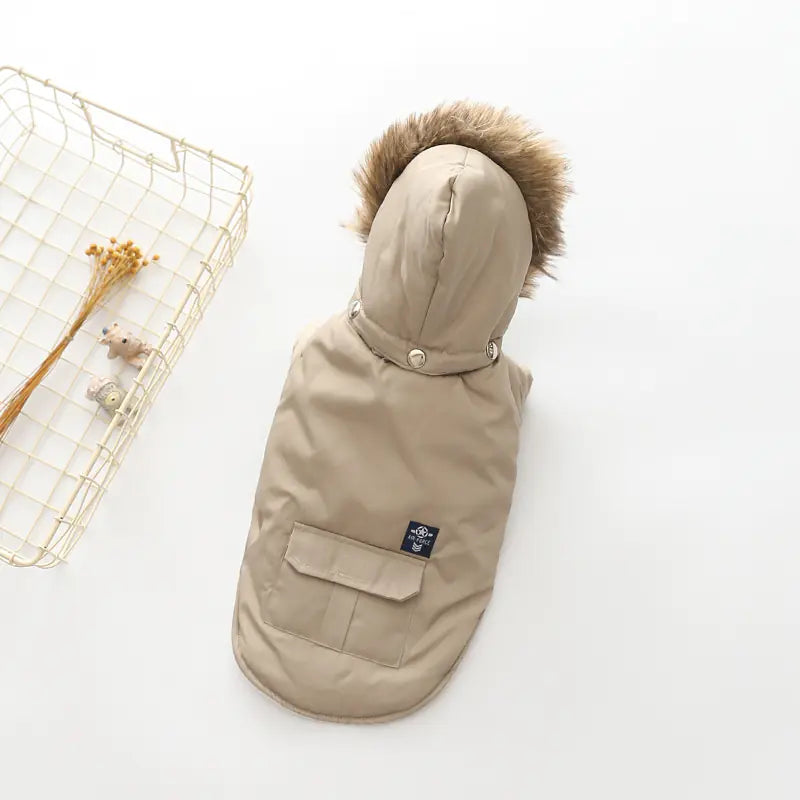Hooded Down Jackets for Dogs - Pet Supplies Pi-Mart