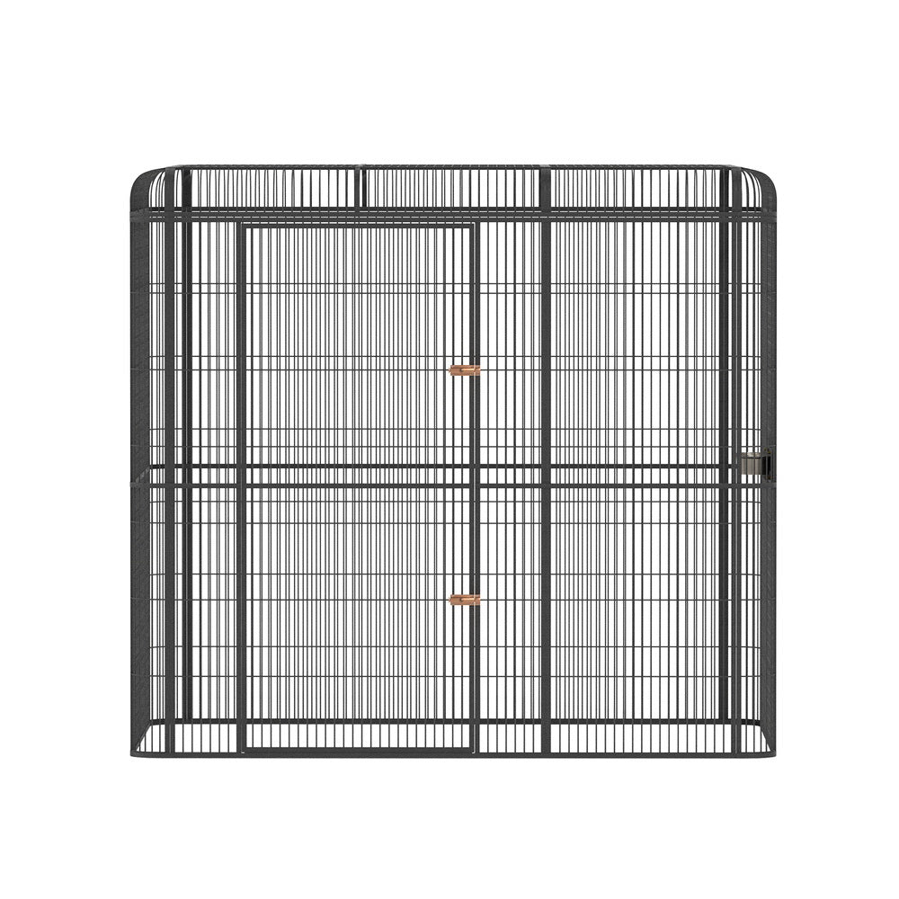 i.Pet Bird Cage Large Walk-in Aviary Budgie Perch Cage Parrot Pet Huge 203cm Lootquake LLC